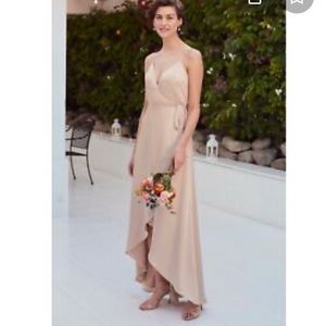 Show Me Your Mumu Mariah Wrap Maxi Bridesmaid Dress - Champagne